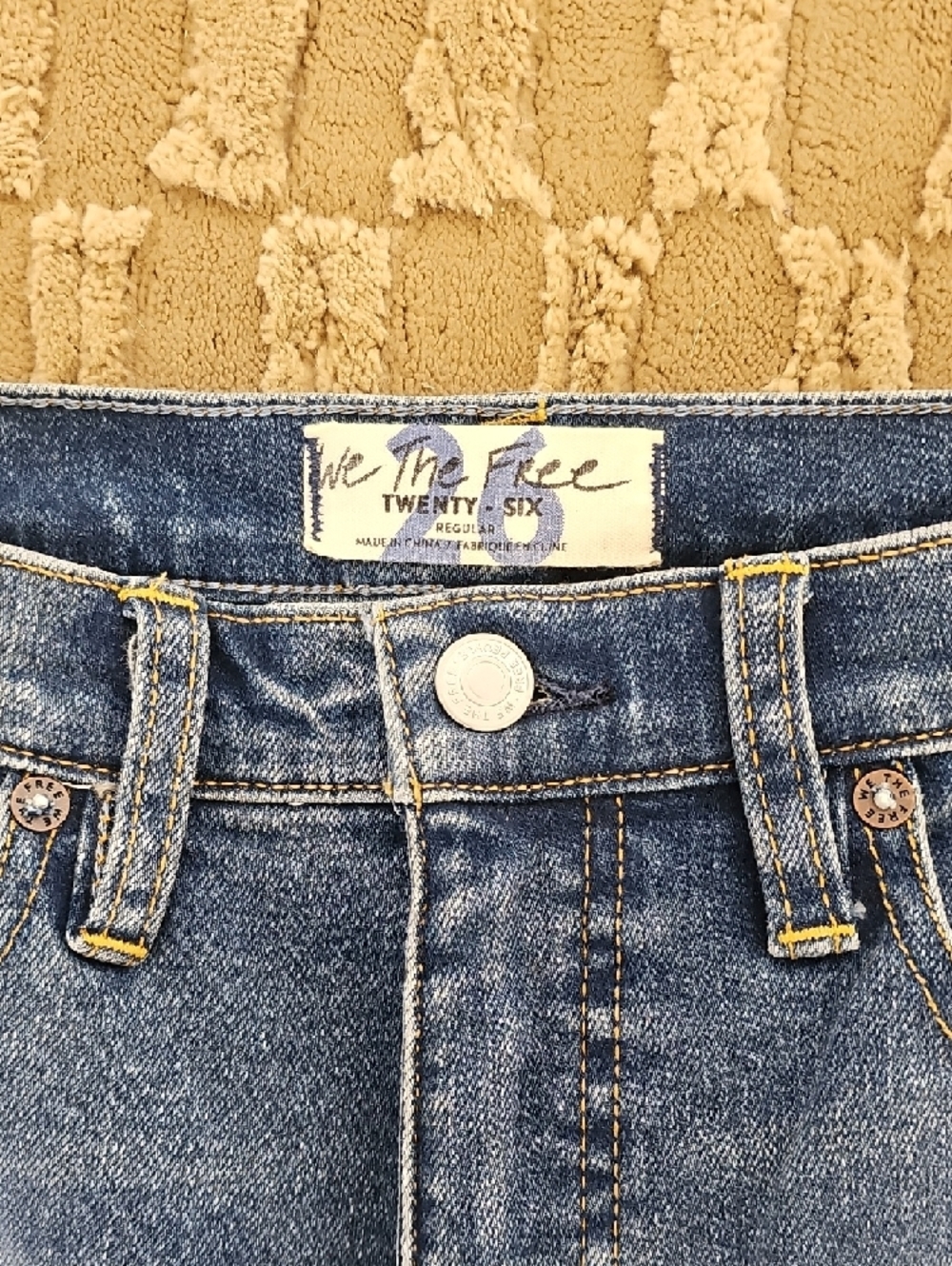 We The Free Medium Blue Flare Jeans - Picture 2 of 6